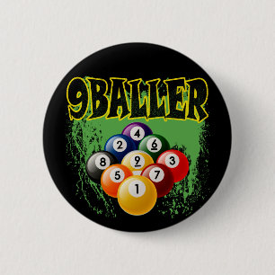 BADGE ROND 5 CM 9 BALLER