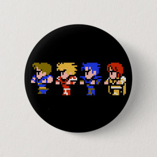Badge Rond 5 Cm à 8 bits