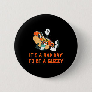 Badge Rond 5 Cm A Bad Day To Be A Glizzy 4th Of July Hot Dog Lover