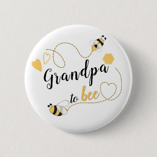 Badge Rond 5 Cm à Bee