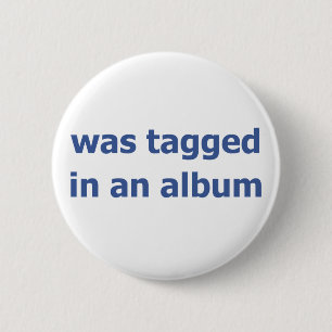 Badge Rond 5 Cm A Été Marqué Dans Un Album