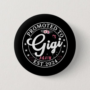 Badge Rond 5 Cm À Gigi Est 2024 Faire-part de grossesse