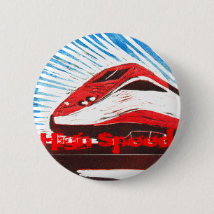 Badge Rond 5 Cm À grande vitesse