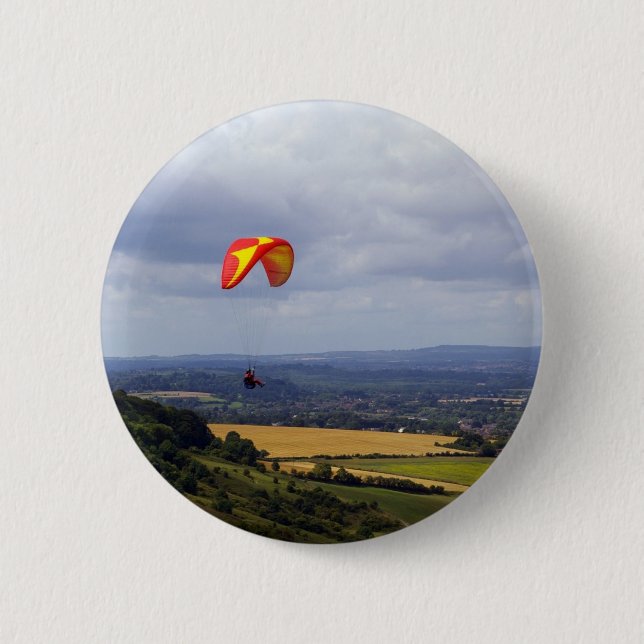 Badge Rond 5 Cm À la dérive sur le vent (Devant)