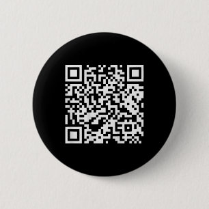 Badge Rond 5 Cm (à l'arrière) Drôle Qr ne pas être un peu de code 