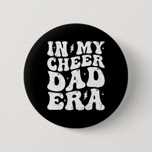 Badge Rond 5 Cm À l'ère de mon père de cheerleading Cheerleader Pa
