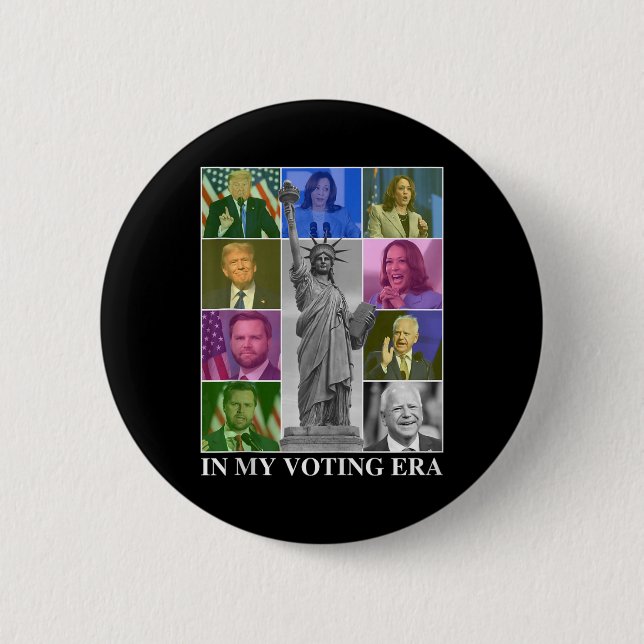Badge Rond 5 Cm À l'ère de mon vote (Devant)