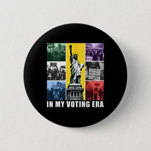 Badge Rond 5 Cm À l'ère de mon vote Harris Wheimer Élection Présid