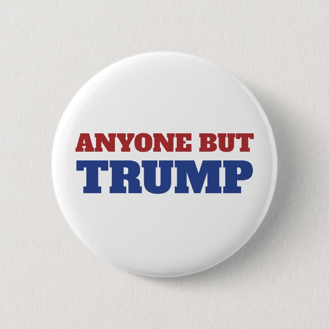 Badge Rond 5 Cm À l'exception de Trump America Election (Devant)