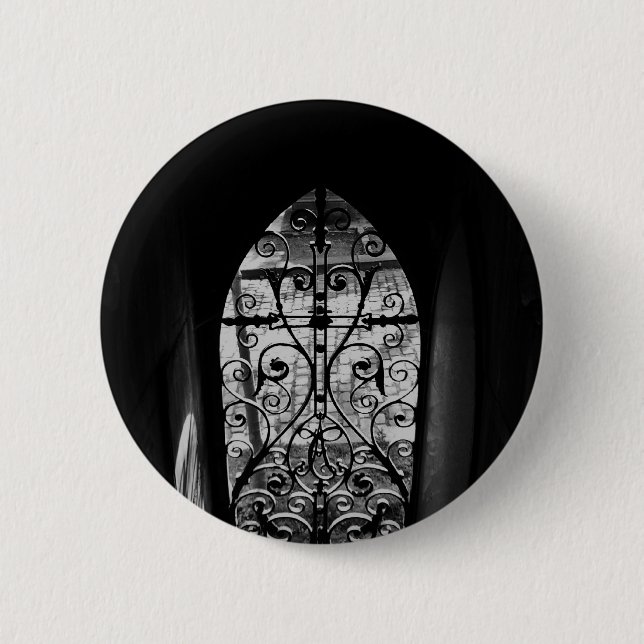 Badge Rond 5 Cm À l'intérieur de la crypte (Devant)