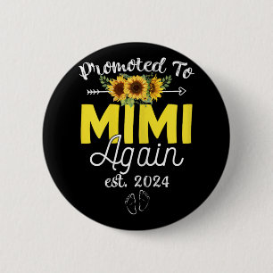 Badge Rond 5 Cm À Mimi Est 2024 Faire-part de grossesse
