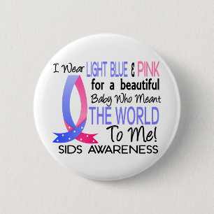 Badge Rond 5 Cm A signifié le monde à moi des SIDS