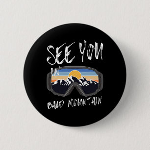 Badge Rond 5 Cm A Voir Dans Bald Mountain Vacances Ski Goggl