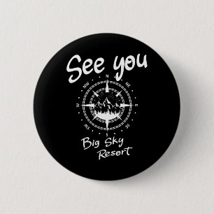Badge Rond 5 Cm A Voir Dans Big Sky Resort Ski Usa Vacation Ski