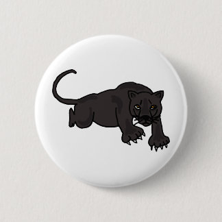Badge Rond 5 Cm AA saut du bouton de panthère