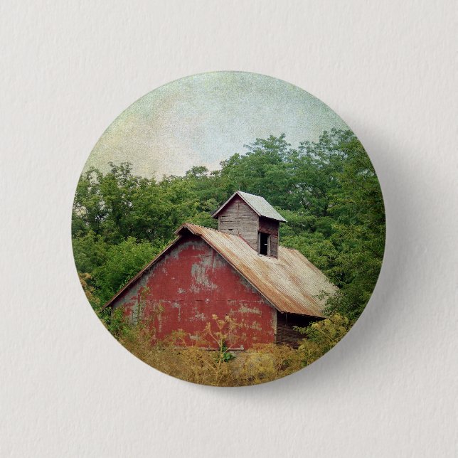 Badge Rond 5 Cm Abandonné et surcultivé (Devant)