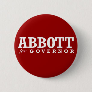 BADGE ROND 5 CM ABBOTT POUR LE GOUVERNEUR 2014