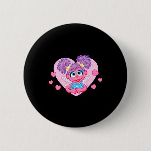 Badge Rond 5 Cm Abby Cadabby coeurs de la Saint-Valentin T Shirt g