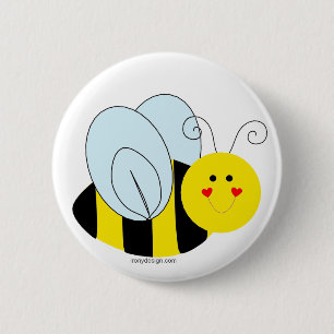Badge Rond 5 Cm Abee mignonne