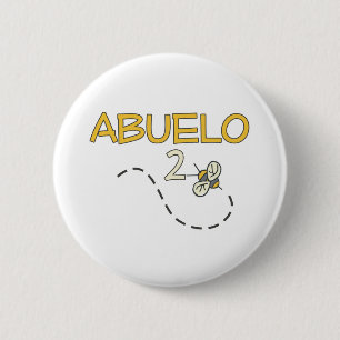 Badge Rond 5 Cm Abeille d'Abuelo 2