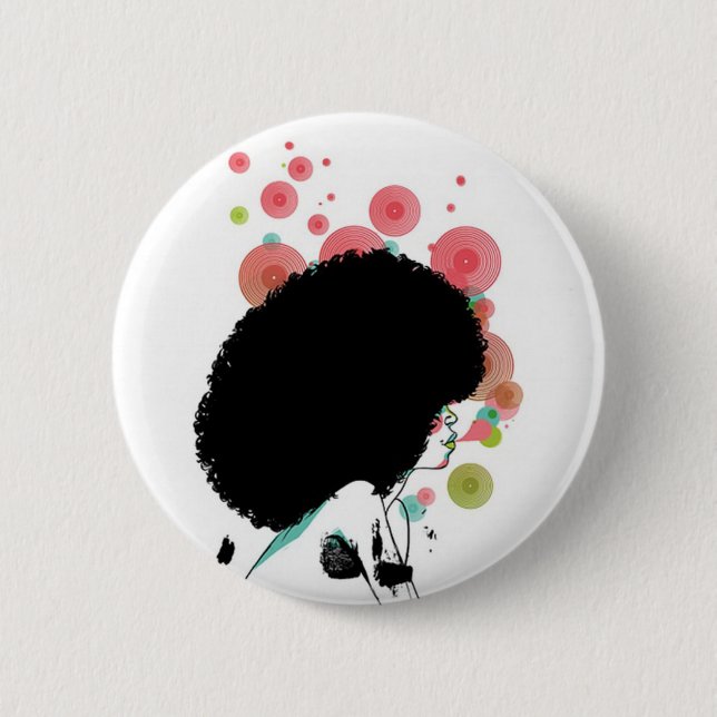 Badge Rond 5 Cm Abeille de bulle (Devant)