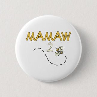 Badge Rond 5 Cm Abeille de Mamaw 2