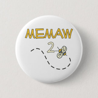 Badge Rond 5 Cm Abeille de Memaw 2