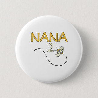 Badge Rond 5 Cm Abeille de Nana 2