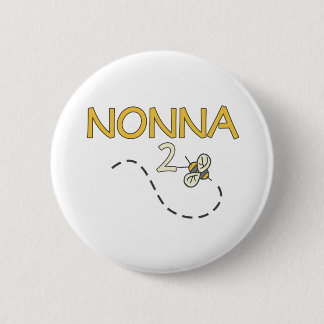 Badge Rond 5 Cm Abeille de Nonna 2
