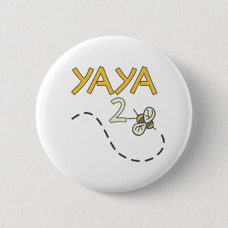 Badge Rond 5 Cm Abeille de YaYa 2