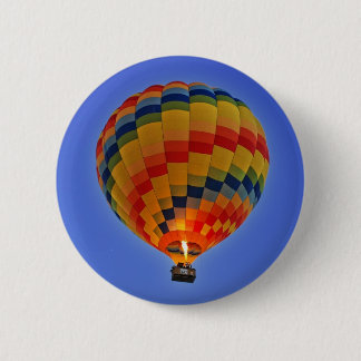 Badge Rond 5 Cm Abeilles chaudes de ballon à air - goupilles de