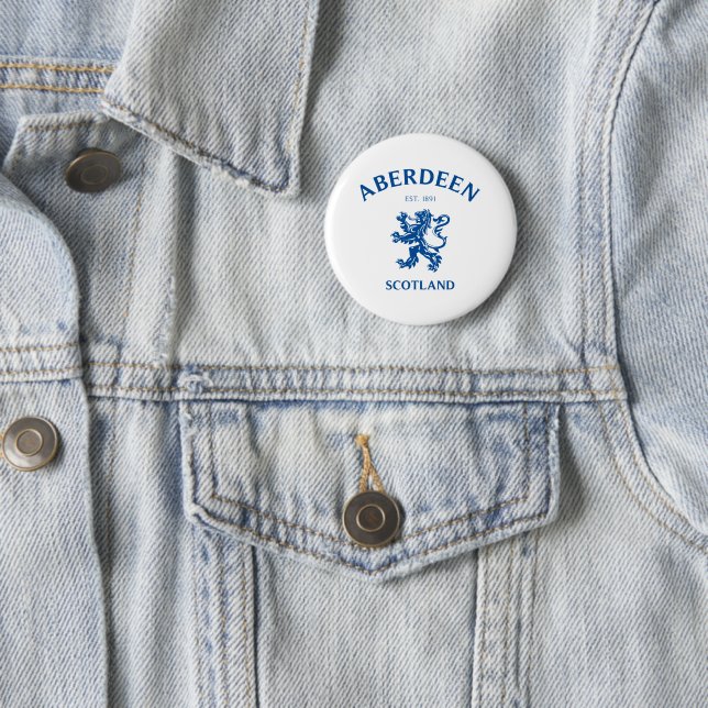 BADGE ROND 5 CM ABERDEEN (En situation)