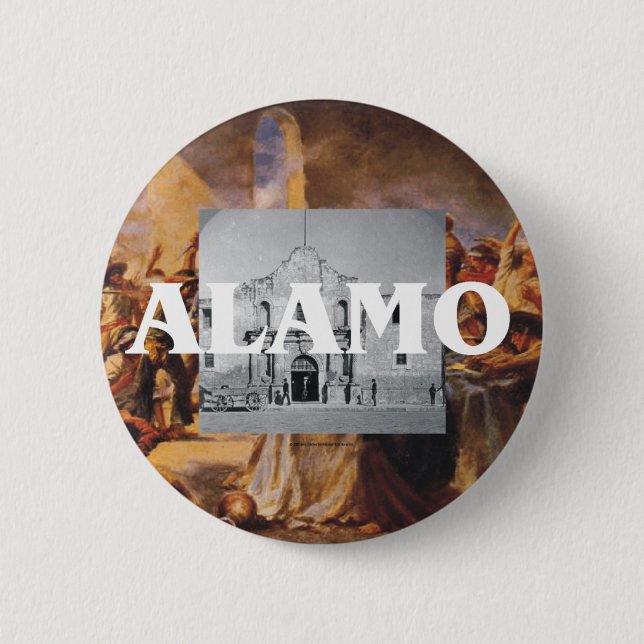 Badge Rond 5 Cm ABH Alamo (Devant)