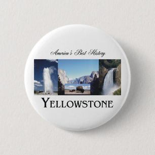 Badge Rond 5 Cm ABH Yellowstone