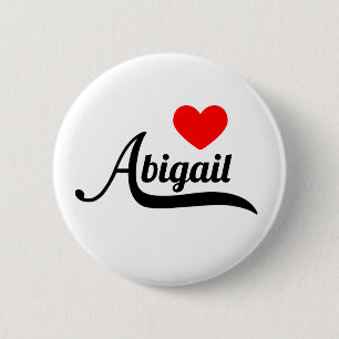 Badge Rond 5 Cm Abigail