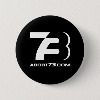 Badge Rond 5 Cm Abort73.com/73-Logo