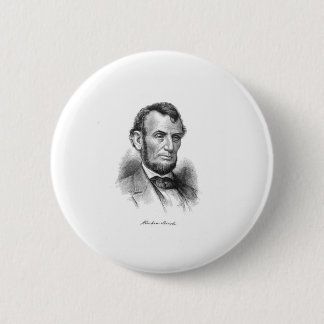 Badge Rond 5 Cm Abraham Lincoln 10