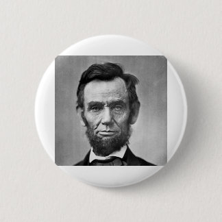 Badge Rond 5 Cm Abraham Lincoln - Président