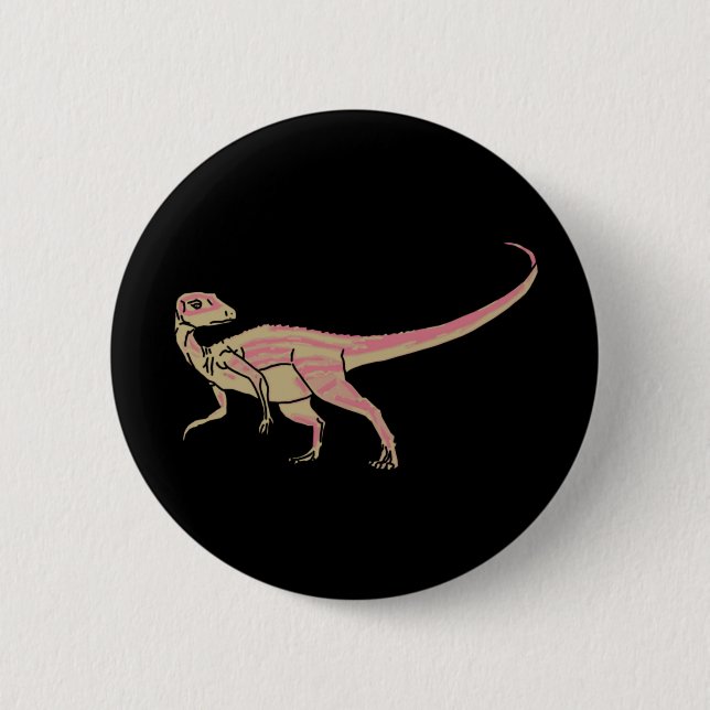 Badge Rond 5 Cm Abrictosaurus Jimmy (Devant)