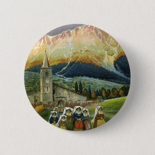 Badge Rond 5 Cm Abruzzes