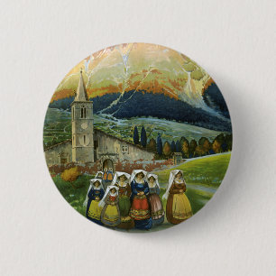 Badge Rond 5 Cm Abruzzes