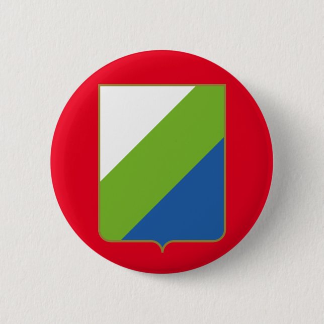 Badge Rond 5 Cm Abruzzo, Italy - coat of arms Button (Devant)