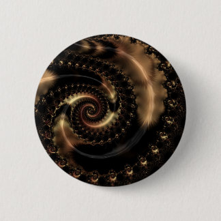 Badge Rond 5 Cm Abstract fractal patterns and shapes. Fractal