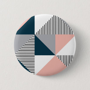Badge Rond 5 Cm Abstract ful geometry