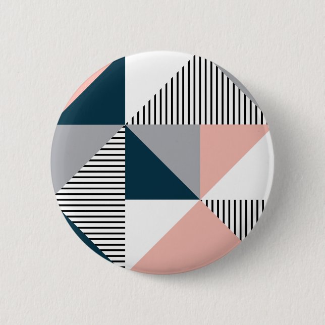Badge Rond 5 Cm Abstract ful geometry (Devant)