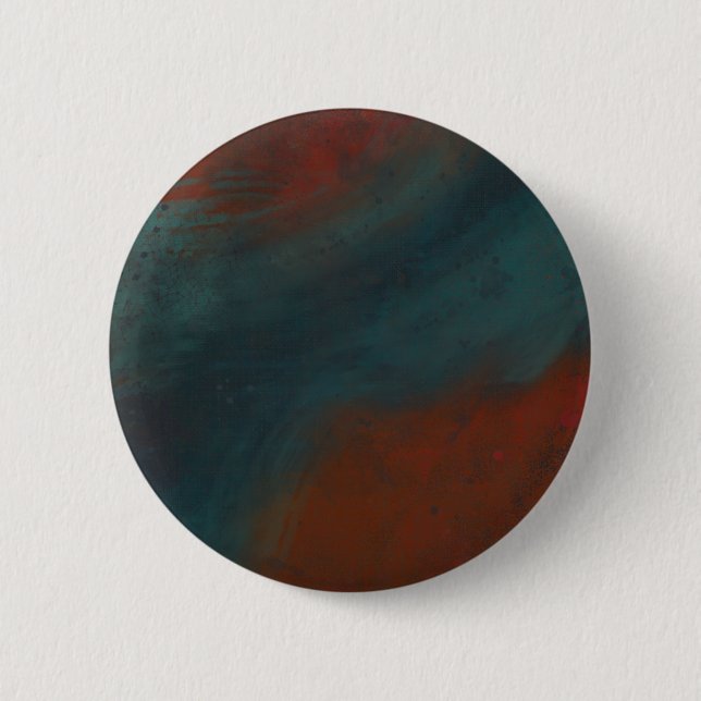 Badge Rond 5 Cm Abstrait 1 : rouges et bleus (Devant)