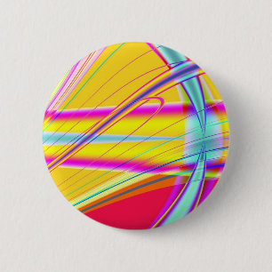 Badge Rond 5 Cm Abstrait fractal 061012e