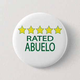 Badge Rond 5 Cm Abuelo cinq étoiles