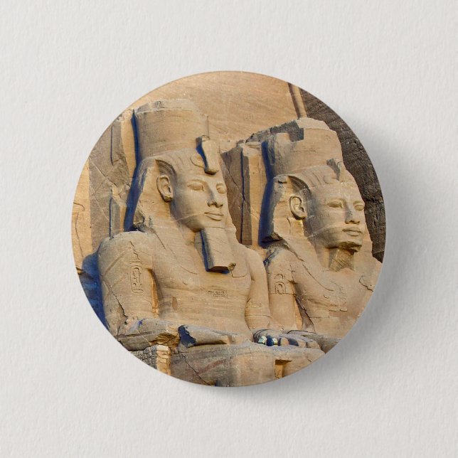 Badge Rond 5 Cm Abul Simbel (2) (Devant)