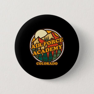 Badge Rond 5 Cm Académie de l'Air Force vintage